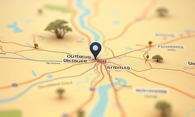 Map thumbnail showing Alice Springs location for Outback Edibles