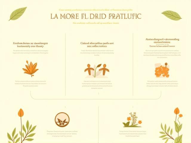 Infographic showing fair trade partnerships and sustainable harvesting practices